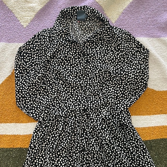 Button Down Dress - Picture 1 of 4